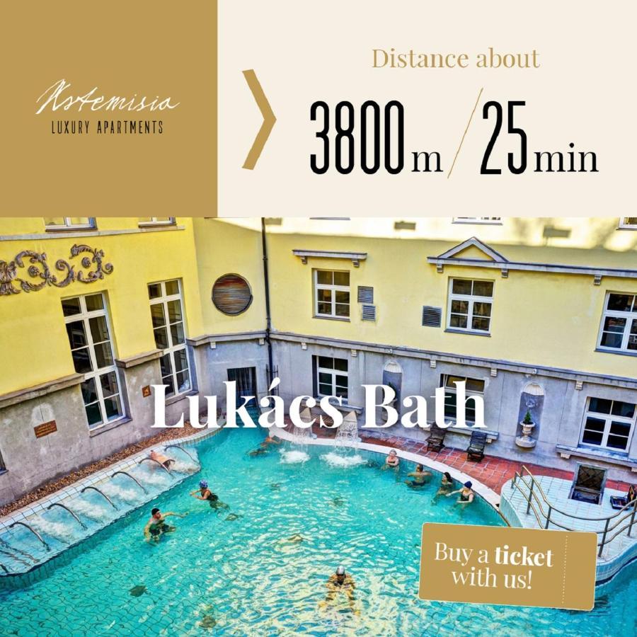 Artemisia Luxury Apartments Balcony Boedapest Buitenkant foto